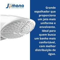 Ducha Top Jet Eletrônico 220V 7500W Lorenzetti