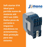 Soft Starter 61A 20CV 220V WEG | Partida Suave Industrial