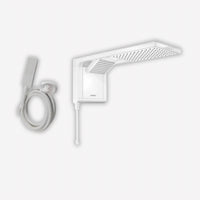 Chuveiro Elétrico De Parede Lorenzetti Acqua Ultra Duo 7,8kw Cor Branco 220v 7.8 Kw