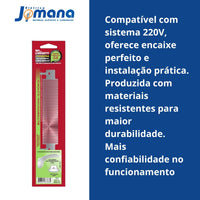 Resistência Bella Ducha Ultra 4T 3065-E 6800W 220V 7589234 Lorenzetti