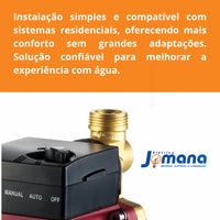 Pressurizador De Água Pl12 Até 3 Pontos De Uso - Lorenzetti 127v