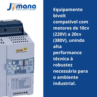 Soft Starter SSW07 30A 220V/380V | 10CV e 20CV WEG