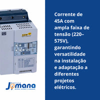 Soft Starter Ssw07 45a T5sz 220-575v Weg - 575v 220v
