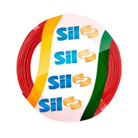 Cabo Flexível 4mm2 100M 750V Antichama Flexsil Vermelho SIL