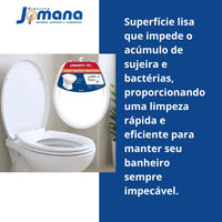 Assento Sanitário Duratti Branco Oval Universal - Modelo 7153011 - LORENZETTI