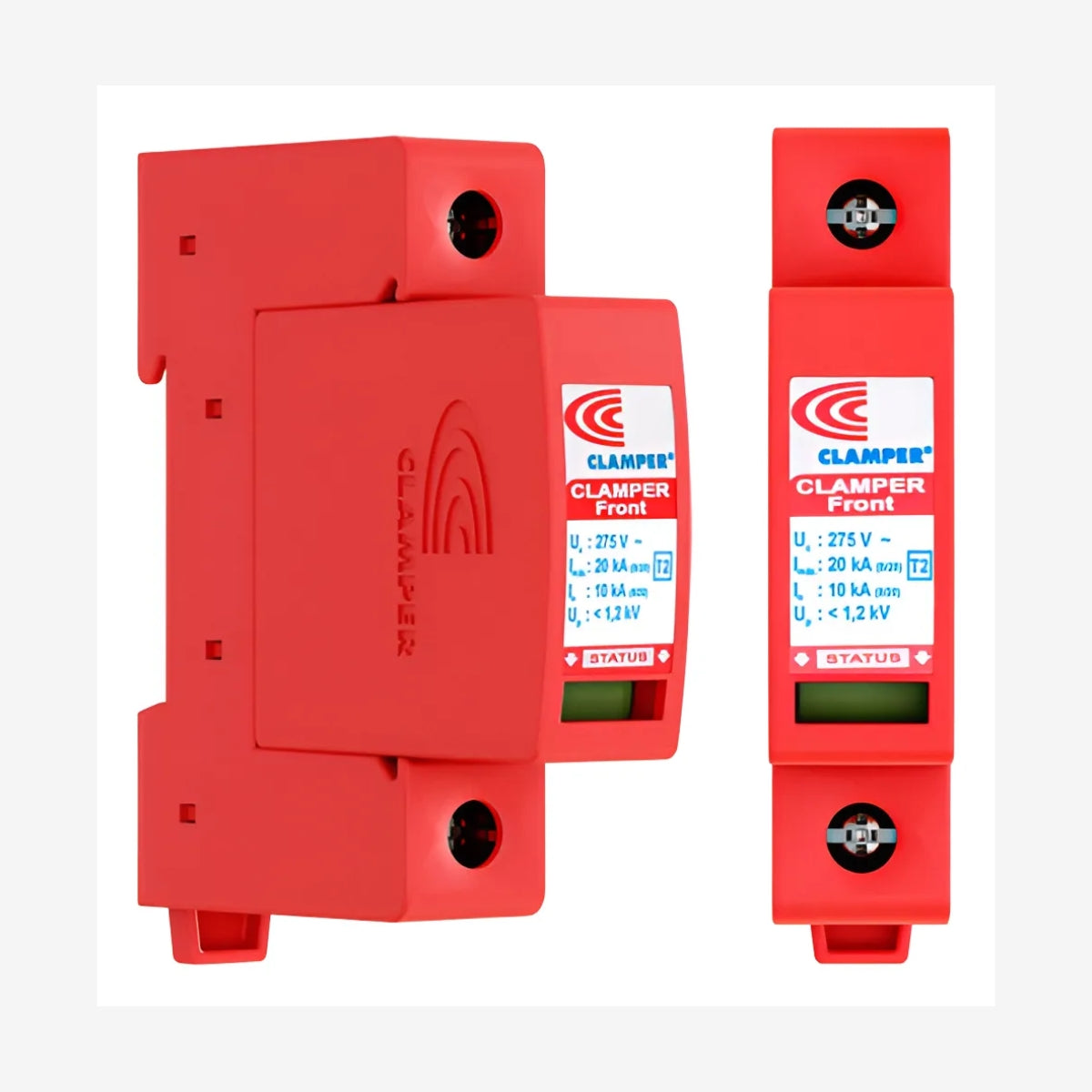 Dps Clamper Front V 20kA 275V Protetor Contra Raios E Surtos